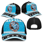 Claus Shark Strikes Baseball Net Cap Christmas Rugby League Spirit - Aussie Hoodie