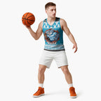 Claus Shark Strikes Personalized Basketball Jersey Christmas Rugby League Spirit - Aussie Hoodie