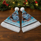Claus Shark Strikes Personalized Christmas Santa Hat Christmas Rugby League Spirit - Aussie Hoodie
