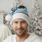 Claus Shark Strikes Personalized Christmas Santa Hat Christmas Rugby League Spirit - Aussie Hoodie