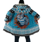 Claus Shark Strikes Personalized Cloak Christmas Rugby League Spirit - Aussie Hoodie