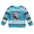 Claus Shark Strikes Personalized Kid Ugly Christmas Sweater Christmas Rugby League Spirit - Aussie Hoodie