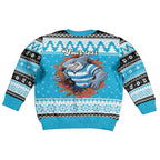 Claus Shark Strikes Personalized Kid Ugly Christmas Sweater Christmas Rugby League Spirit - Aussie Hoodie