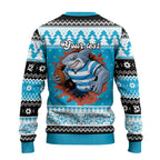 Claus Shark Strikes Personalized Ugly Christmas Sweater Christmas Rugby League Spirit - Aussie Hoodie