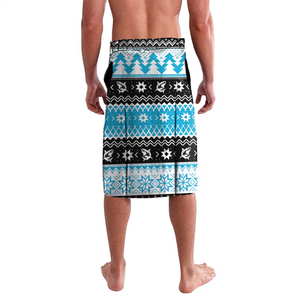 Claus Shark Strikes Personalized Lavalava Christmas Rugby League Spirit - Aussie Hoodie
