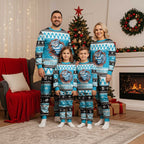 Claus Shark Strikes Personalized Christmas Pajama Set Christmas Rugby League Spirit - Aussie Hoodie