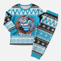 Claus Shark Strikes Personalized Christmas Pajama Set Christmas Rugby League Spirit - Aussie Hoodie