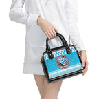 Claus Shark Strikes Personalized Shoulder Handbag Christmas Rugby League Spirit - Aussie Hoodie