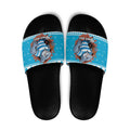 Claus Shark Strikes Personalized Slide Sandals Christmas Rugby League Spirit - Aussie Hoodie
