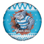 Claus Shark Strikes Personalized Spare Tire Cover Christmas Rugby League Spirit - Aussie Hoodie