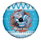 Claus Shark Strikes Personalized Spare Tire Cover Christmas Rugby League Spirit - Aussie Hoodie