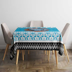 Claus Shark Strikes Personalized Tablecloth Christmas Rugby League Spirit - Aussie Hoodie
