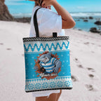 Claus Shark Strikes Personalized Tote Bag Christmas Rugby League Spirit - Aussie Hoodie