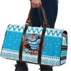 Claus Shark Strikes Personalized Travel Bag Christmas Rugby League Spirit - Aussie Hoodie