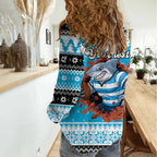 Claus Shark Strikes Personalized Women Casual Shirt Christmas Rugby League Spirit - Aussie Hoodie