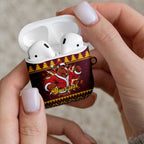 Jingle Broncos Jump Personalized AirPods Case Christmas Rugby League Spirit - Aussie Hoodie