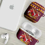 Jingle Broncos Jump Personalized AirPods Case Christmas Rugby League Spirit - Aussie Hoodie