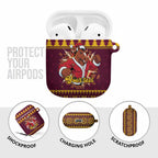 Jingle Broncos Jump Personalized AirPods Case Christmas Rugby League Spirit - Aussie Hoodie