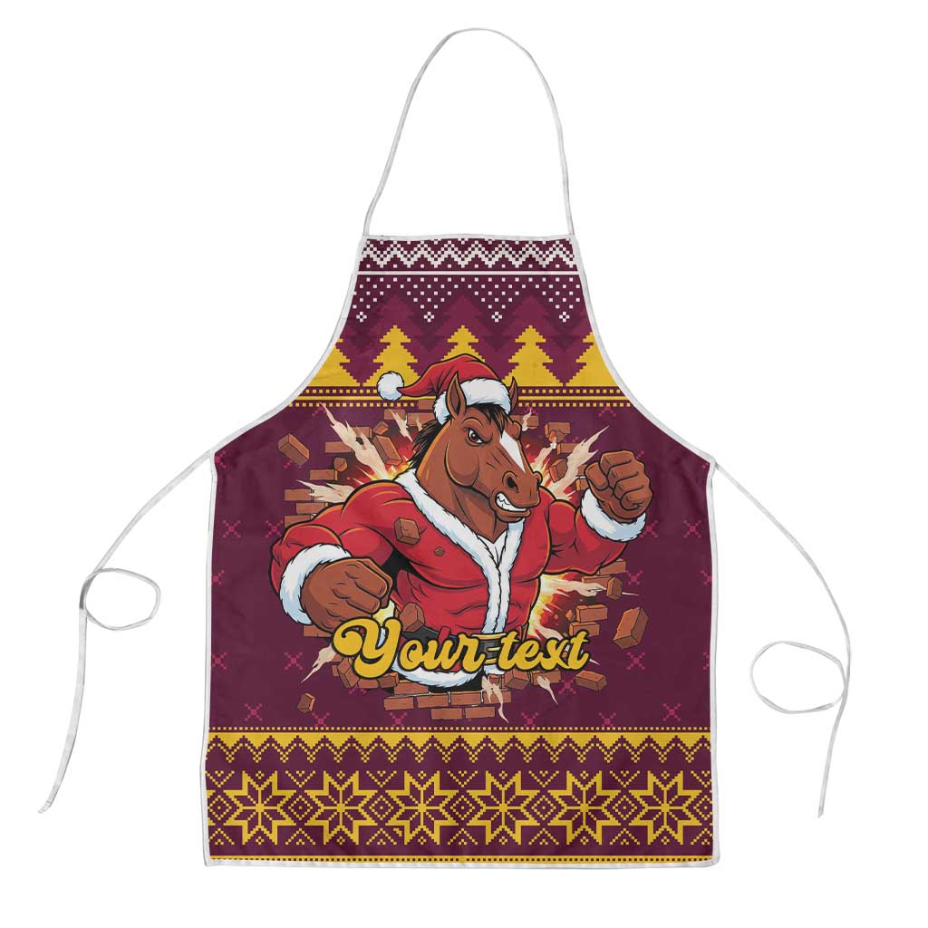Jingle Broncos Jump Personalized Apron Christmas Rugby League Spirit - Aussie Hoodie