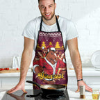 Jingle Broncos Jump Personalized Apron Christmas Rugby League Spirit - Aussie Hoodie