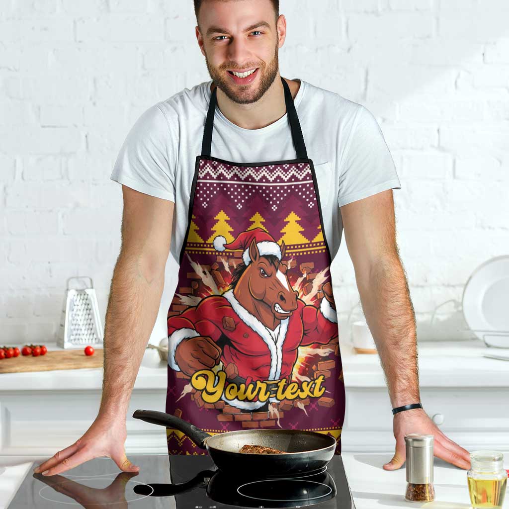 Jingle Broncos Jump Personalized Apron Christmas Rugby League Spirit - Aussie Hoodie