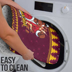 Jingle Broncos Jump Personalized Bathroom Set Christmas Rugby League Spirit - Aussie Hoodie