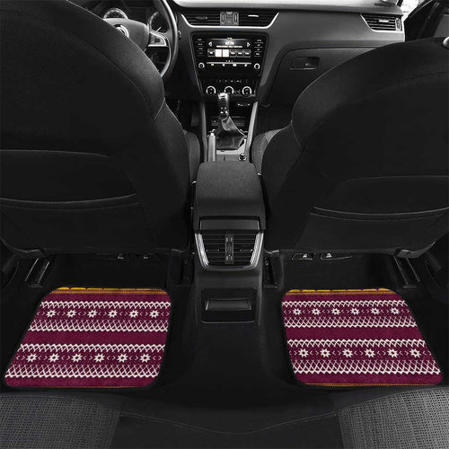 Jingle Broncos Jump Personalized Car Mats Christmas Rugby League Spirit - Aussie Hoodie
