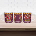 Jingle Broncos Jump Personalized Ceramic Mug Christmas Rugby League Spirit - Aussie Hoodie