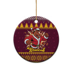 Jingle Broncos Jump Personalized Ceramic Ornament Christmas Rugby League Spirit - Aussie Hoodie