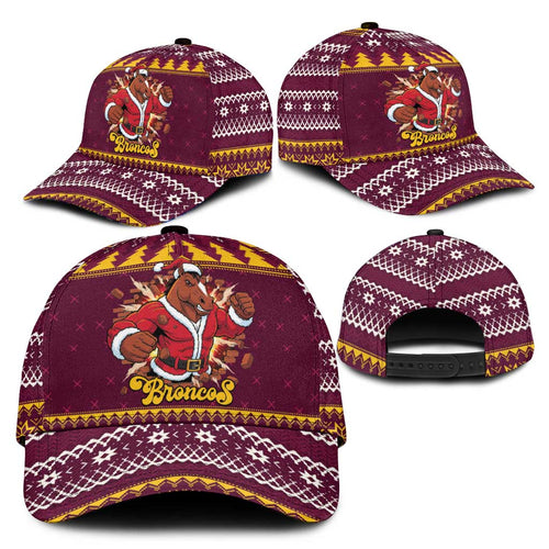 Jingle Broncos Jump Classic Cap Christmas Rugby League Spirit - Aussie Hoodie