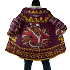 Jingle Broncos Jump Personalized Cloak Christmas Rugby League Spirit - Aussie Hoodie