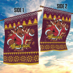 Jingle Broncos Jump Personalized Garden Flag Christmas Rugby League Spirit - Aussie Hoodie
