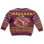 Jingle Broncos Jump Personalized Kid Ugly Christmas Sweater Christmas Rugby League Spirit - Aussie Hoodie