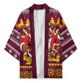 Jingle Broncos Jump Personalized Kimono Christmas Rugby League Spirit - Aussie Hoodie