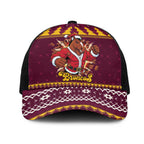 Jingle Broncos Jump Mesh Trucker Cap Christmas Rugby League Spirit - Aussie Hoodie