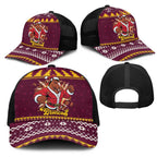 Jingle Broncos Jump Mesh Trucker Cap Christmas Rugby League Spirit - Aussie Hoodie