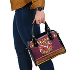 Jingle Broncos Jump Personalized Shoulder Handbag Christmas Rugby League Spirit - Aussie Hoodie