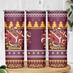 Jingle Broncos Jump Personalized Skinny Tumbler Christmas Rugby League Spirit - Aussie Hoodie