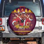 Jingle Broncos Jump Personalized Spare Tire Cover Christmas Rugby League Spirit - Aussie Hoodie