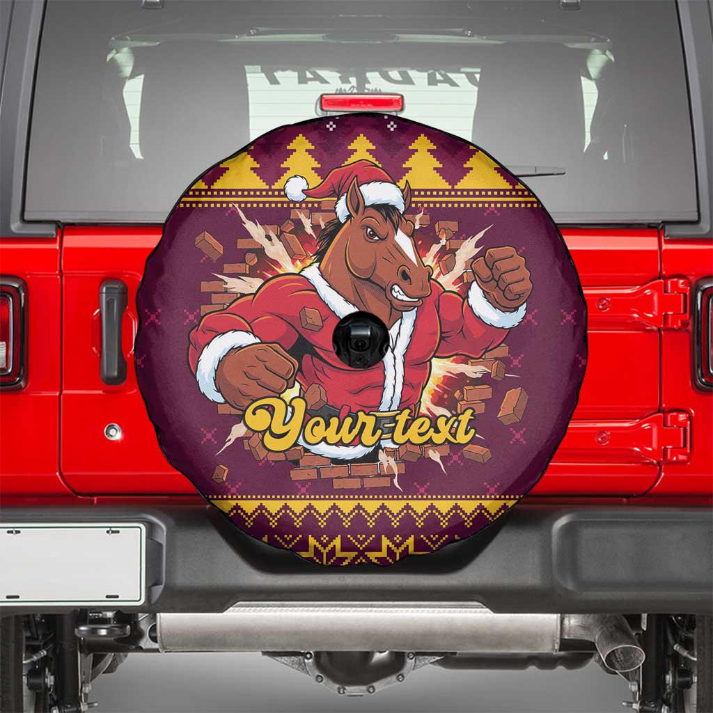Jingle Broncos Jump Personalized Spare Tire Cover Christmas Rugby League Spirit - Aussie Hoodie