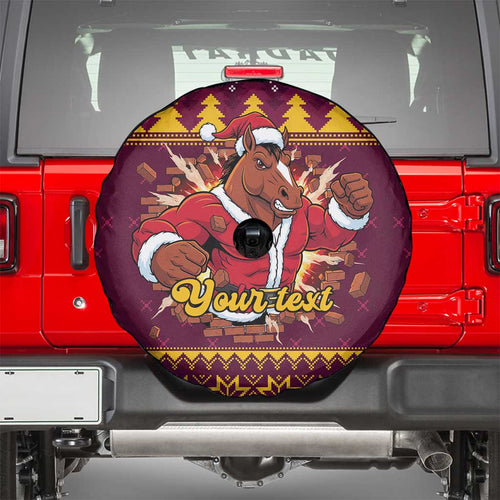 Jingle Broncos Jump Personalized Spare Tire Cover Christmas Rugby League Spirit - Aussie Hoodie