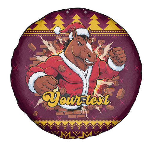 Jingle Broncos Jump Personalized Spare Tire Cover Christmas Rugby League Spirit - Aussie Hoodie