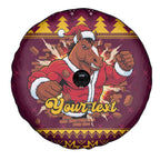 Jingle Broncos Jump Personalized Spare Tire Cover Christmas Rugby League Spirit - Aussie Hoodie