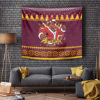 Jingle Broncos Jump Personalized Tapestry Christmas Rugby League Spirit - Aussie Hoodie