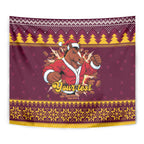 Jingle Broncos Jump Personalized Tapestry Christmas Rugby League Spirit - Aussie Hoodie