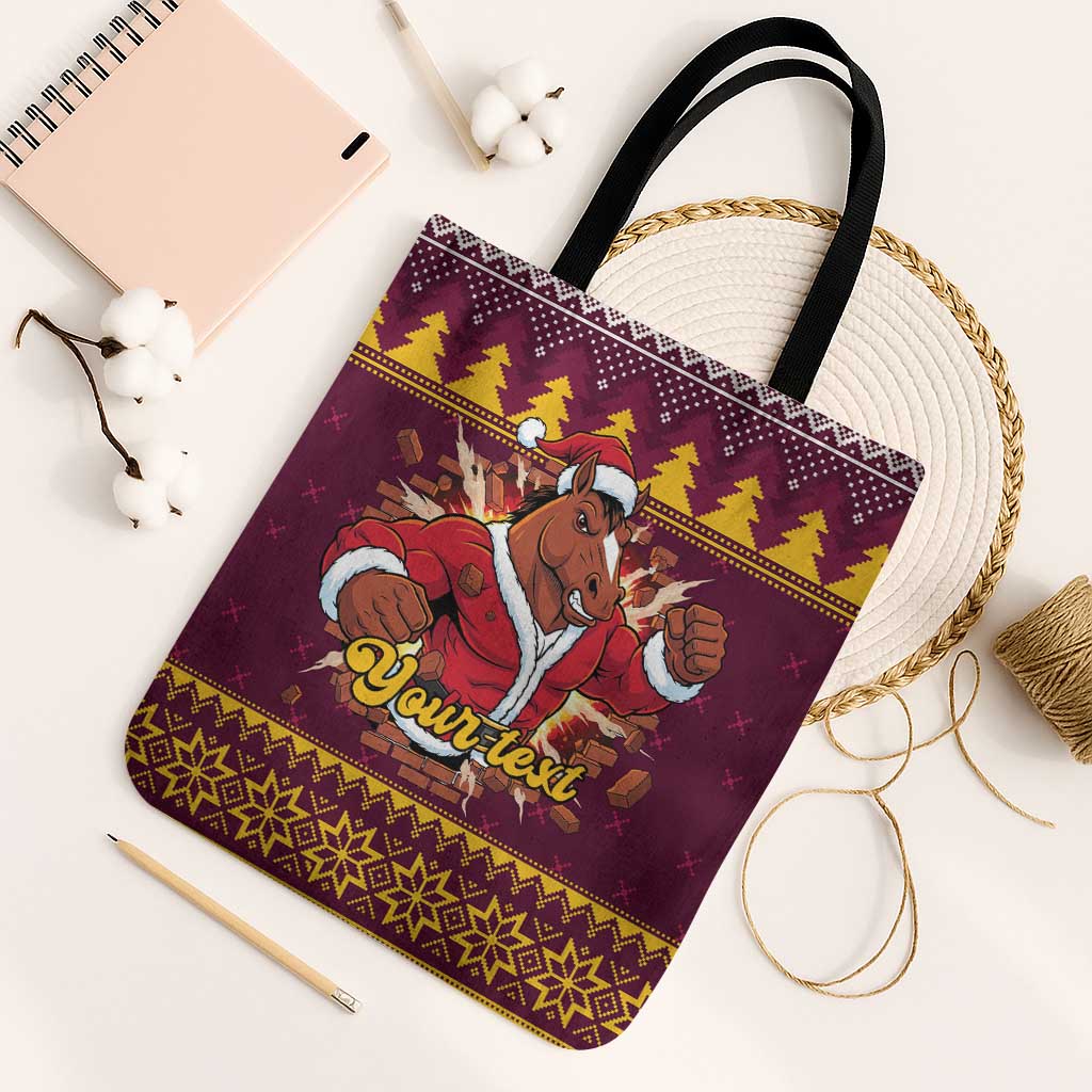 Jingle Broncos Jump Personalized Tote Bag Christmas Rugby League Spirit - Aussie Hoodie
