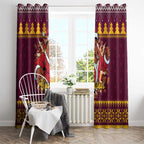 Jingle Broncos Jump Personalized Window Curtain Christmas Rugby League Spirit - Aussie Hoodie