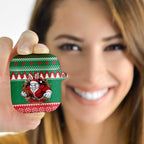 Jingle Rabbitohs Jump Personalized AirPods Case Christmas Rugby League Spirit - Aussie Hoodie