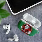 Jingle Rabbitohs Jump Personalized AirPods Case Christmas Rugby League Spirit - Aussie Hoodie