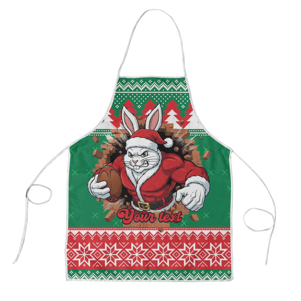 Jingle Rabbitohs Jump Personalized Apron Christmas Rugby League Spirit - Aussie Hoodie